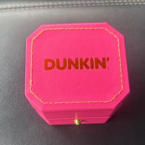 Dunkin' Hot Pink Jewelry Box